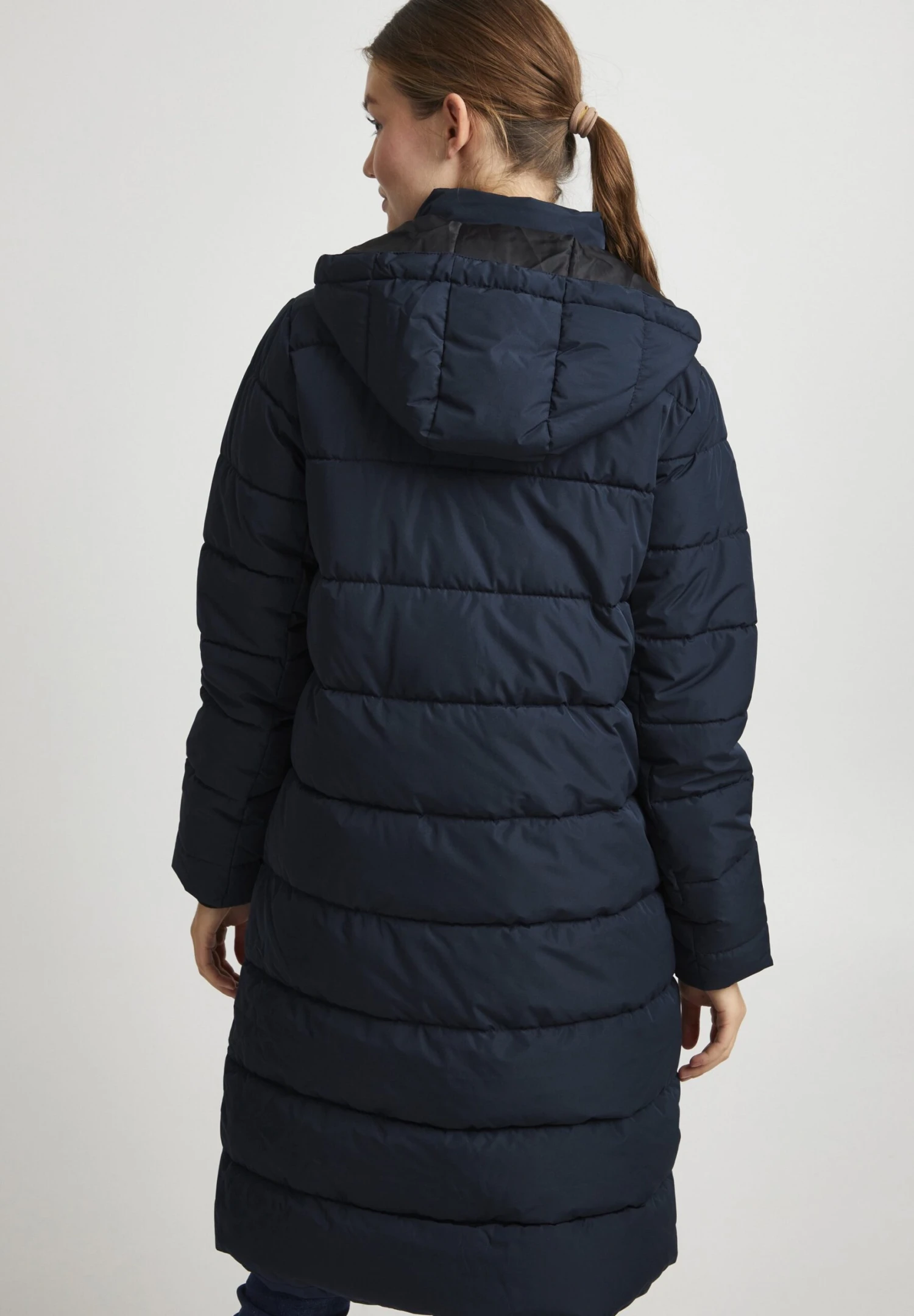 OXMO OXSOLIANA - Winter Coat - Total Eclipse 3 OXMO OXSOLIANA - Winter Coat - Total Eclipse - Image 3
