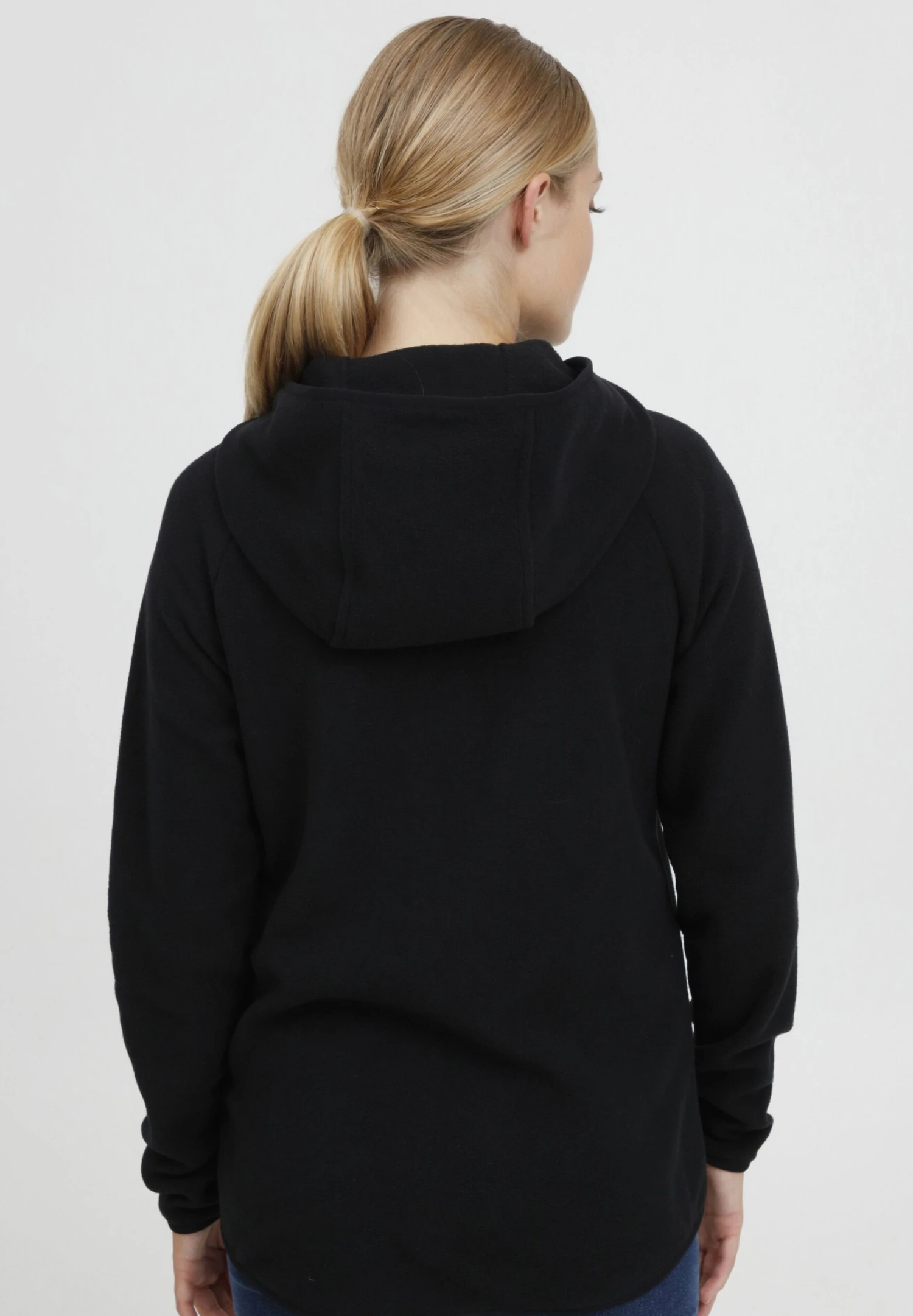 OXMO OXFinja - Fleece Jacket - Black 3 OXMO OXFinja - Fleece Jacket - Black - Image 3