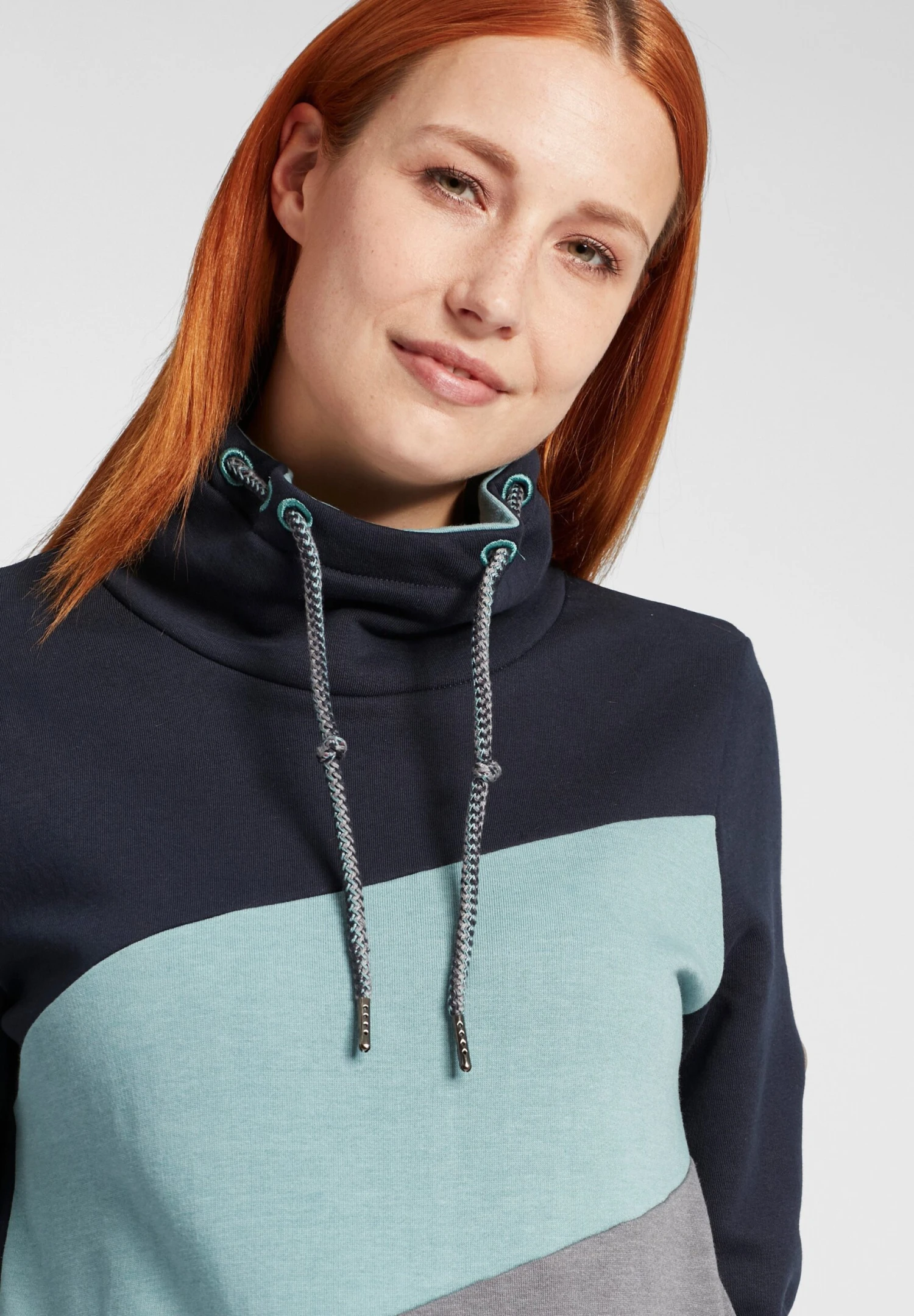 OXMO OXAgda - Sweatshirt - Insignia Blue 4 OXMO OXAgda - Sweatshirt - Insignia Blue - Image 4