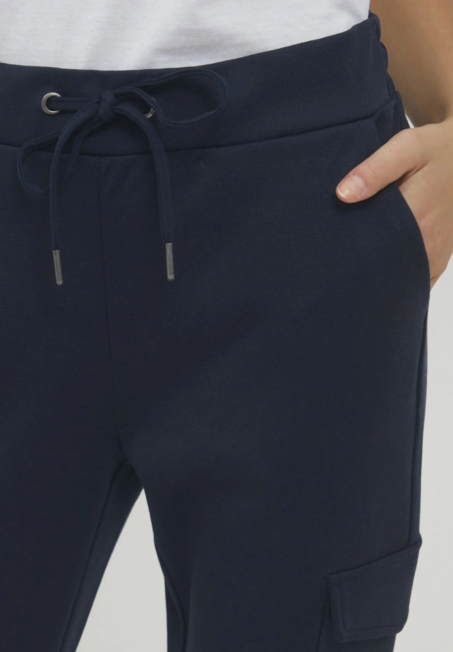 OXMO OXHENNI - Cargo Trousers - Total Eclipse 4 OXMO OXHENNI - Cargo Trousers - Total Eclipse - Image 4