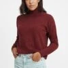 OXMO OXSINA - Jumper - Wine Red