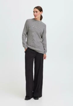 OXMO IHFANSY - Jumper - Grey Melange 11 OXMO IHFANSY - Jumper - Grey Melange -OXMO Store 67e352dc24624c2f81a5d8fa376b4e4a