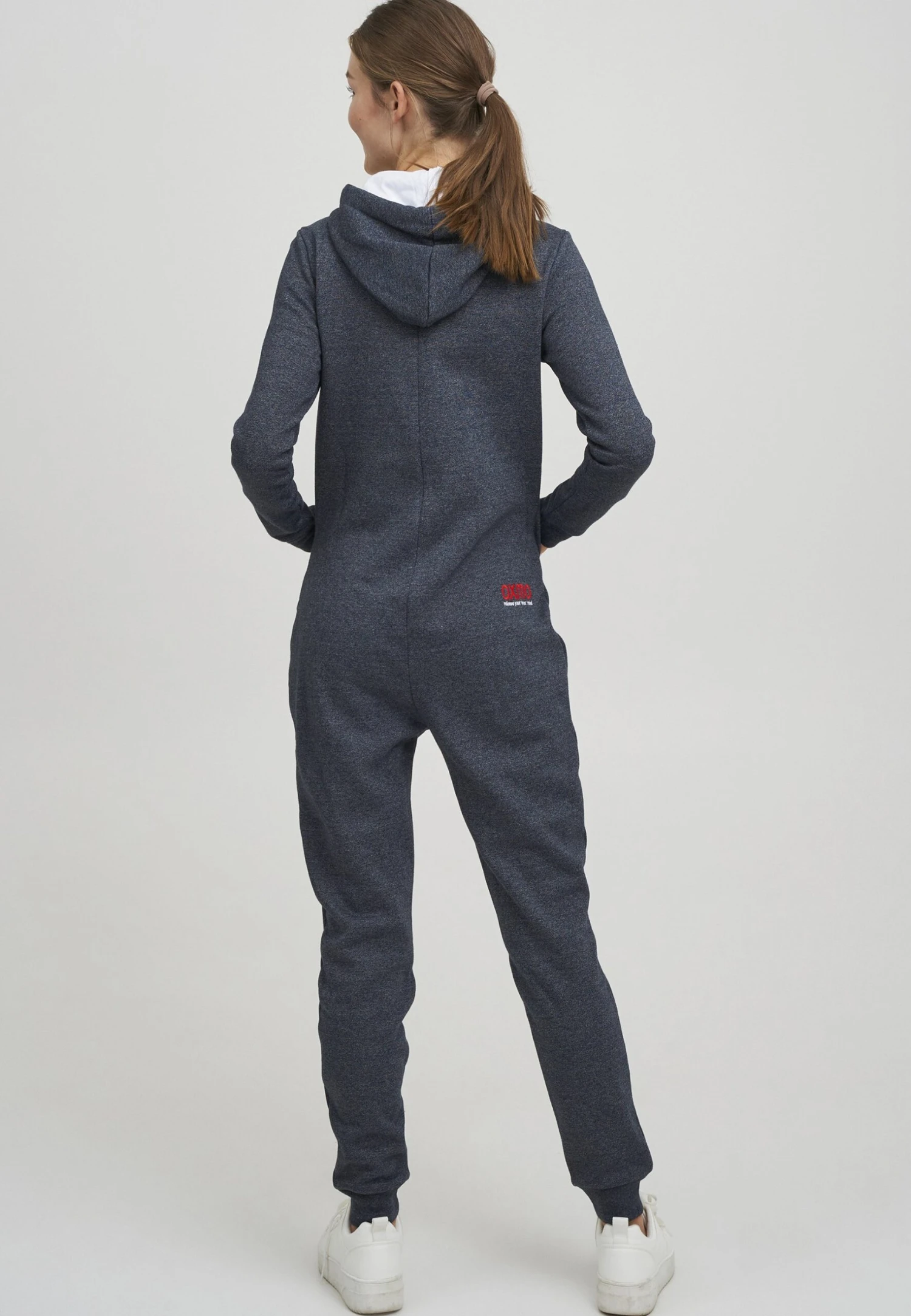 OXMO OXBenna - Jumpsuit - Ins Bl Mel 3 OXMO OXBenna - Jumpsuit - Ins Bl Mel - Image 3