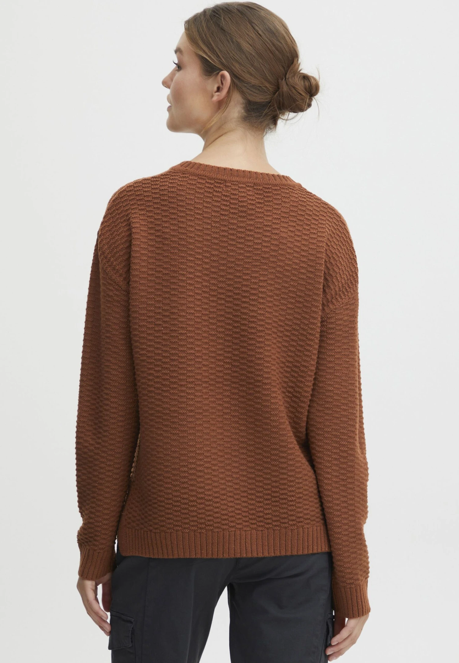 OXMO OXMilla - Jumper - Brunette 3 OXMO OXMilla - Jumper - Brunette - Image 3