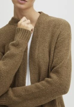 OXMO OXSALLY - Cardigan - Tannin Melange -OXMO Store 68b4e76f94934856a44fa0943997281a