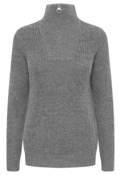 OXMO OXNancy - Jumper - Medium Grey Melange -OXMO Store 68ce141091d14267b367dc136a2e42fa
