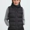 OXMO OXMARIANN - Waistcoat - True Black