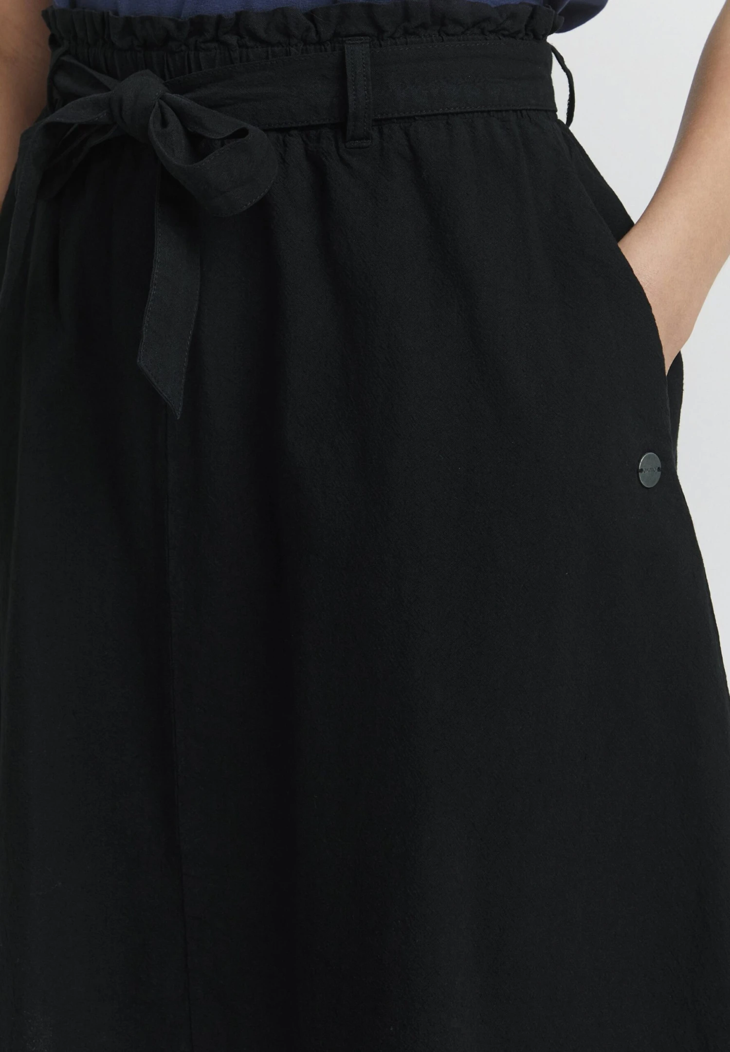 OXMO OXLERKE - A-line Skirt - Black 4 OXMO OXLERKE - A-line Skirt - Black - Image 4