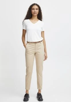 OXMO OXDAISY REGULAR FIT SLIM LEG - Trousers - Beige 10 OXMO OXDAISY REGULAR FIT SLIM LEG - Trousers - Beige -OXMO Store 6a1f2d804c5b47c18a32aedac643ceb9