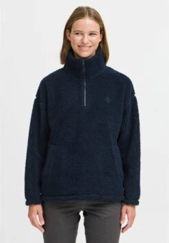 OXMO Fleece Jumper - Total Eclipse