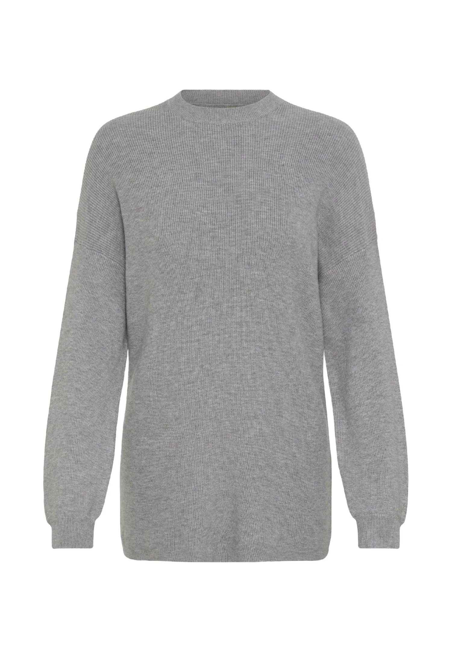 OXMO IHFANSY - Jumper - Grey Melange 6 OXMO IHFANSY - Jumper - Grey Melange - Image 6