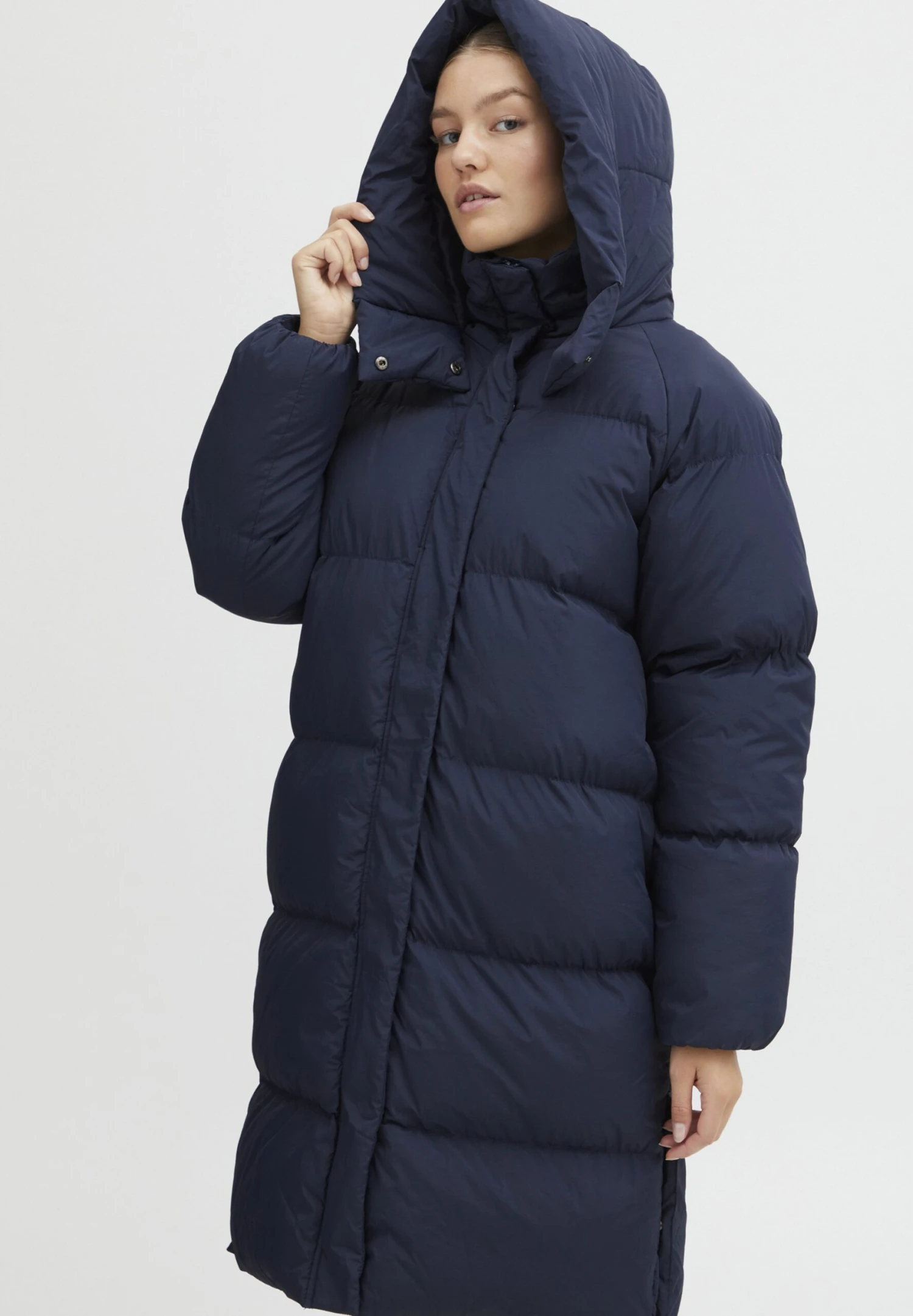 OXMO OXElice - Winter Coat - Total Eclipse 1 OXMO OXElice - Winter Coat - Total Eclipse