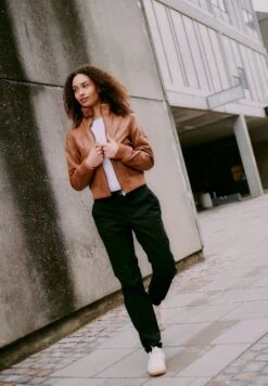 OXMO OXCHILLI - Chinos - Black -OXMO Store 6ce7a00a015b46228111e480ee8a3520