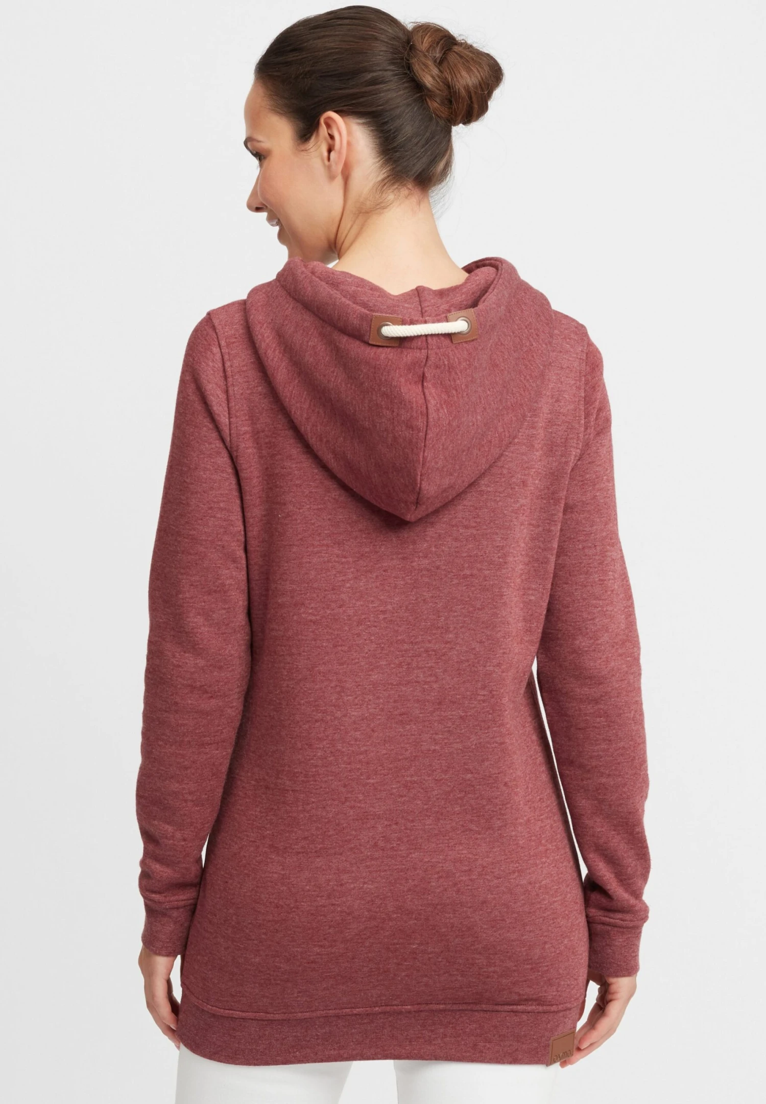 OXMO OXVicky - Hoodie - Wine R Mel 3 OXMO OXVicky - Hoodie - Wine R Mel - Image 3