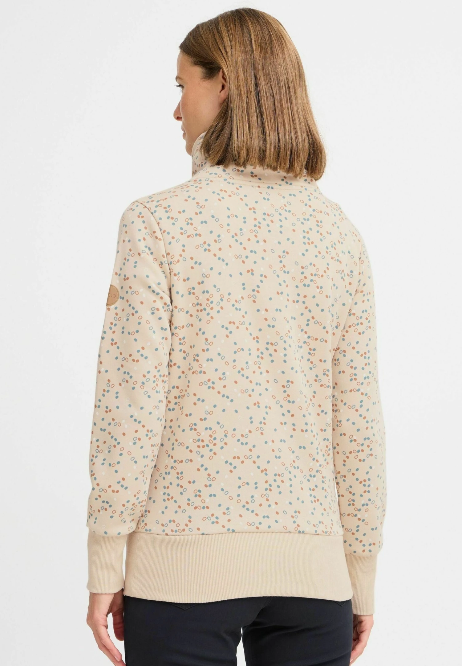 OXMO OXBEATANETTE - Sweatshirt - Oyster 2 OXMO OXBEATANETTE - Sweatshirt - Oyster - Image 2