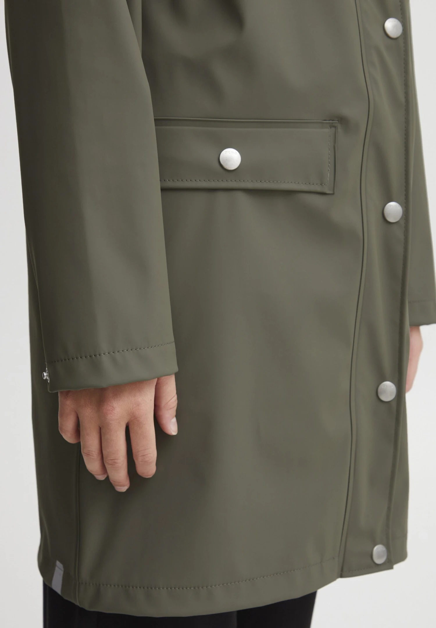 OXMO OXTanne - Parka - Dusty Olive 5 OXMO OXTanne - Parka - Dusty Olive - Image 5