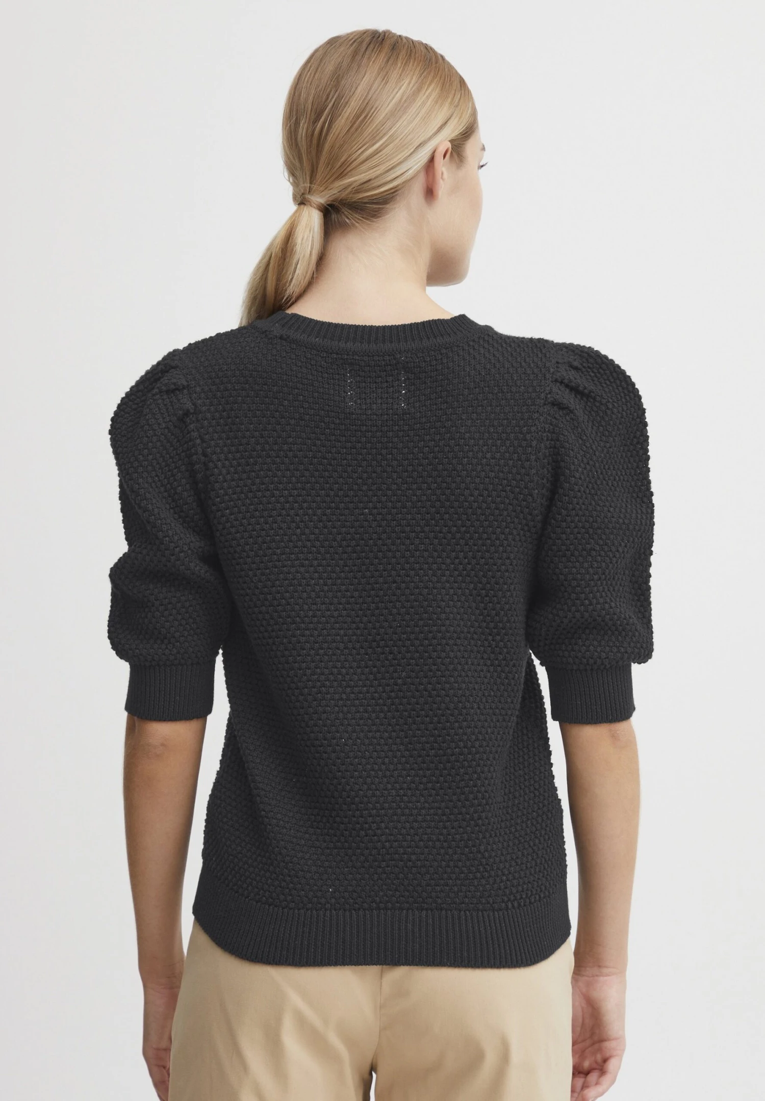OXMO OXMICHA - Jumper - Black 3 OXMO OXMICHA - Jumper - Black - Image 3