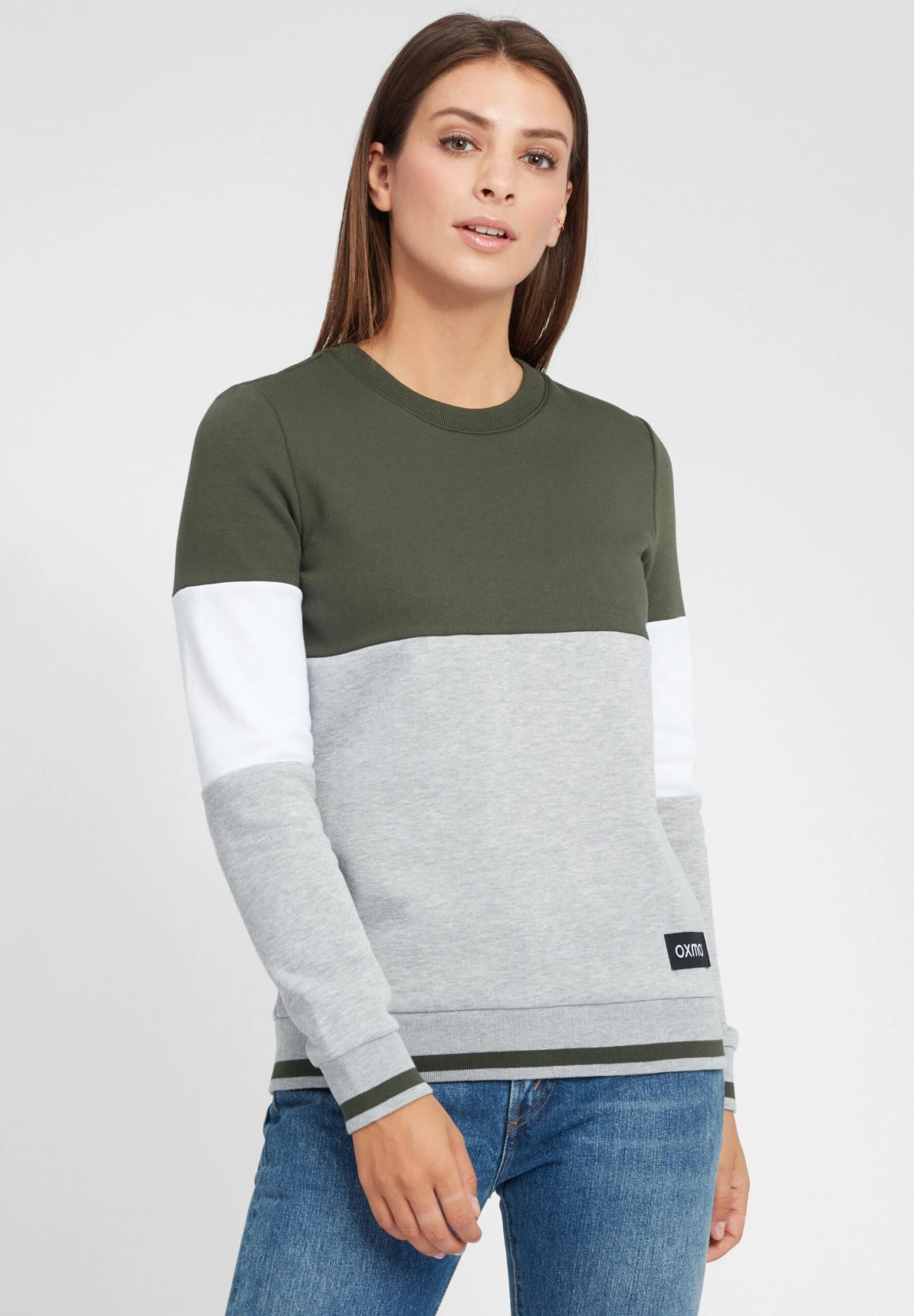 OXMO OXOMAYA - Sweatshirt - Climbing Ivy 1 OXMO OXOMAYA - Sweatshirt - Climbing Ivy