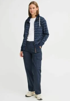 OXMO OXLOCO REGULAR FIT - Cargo Trousers - Total Eclipse