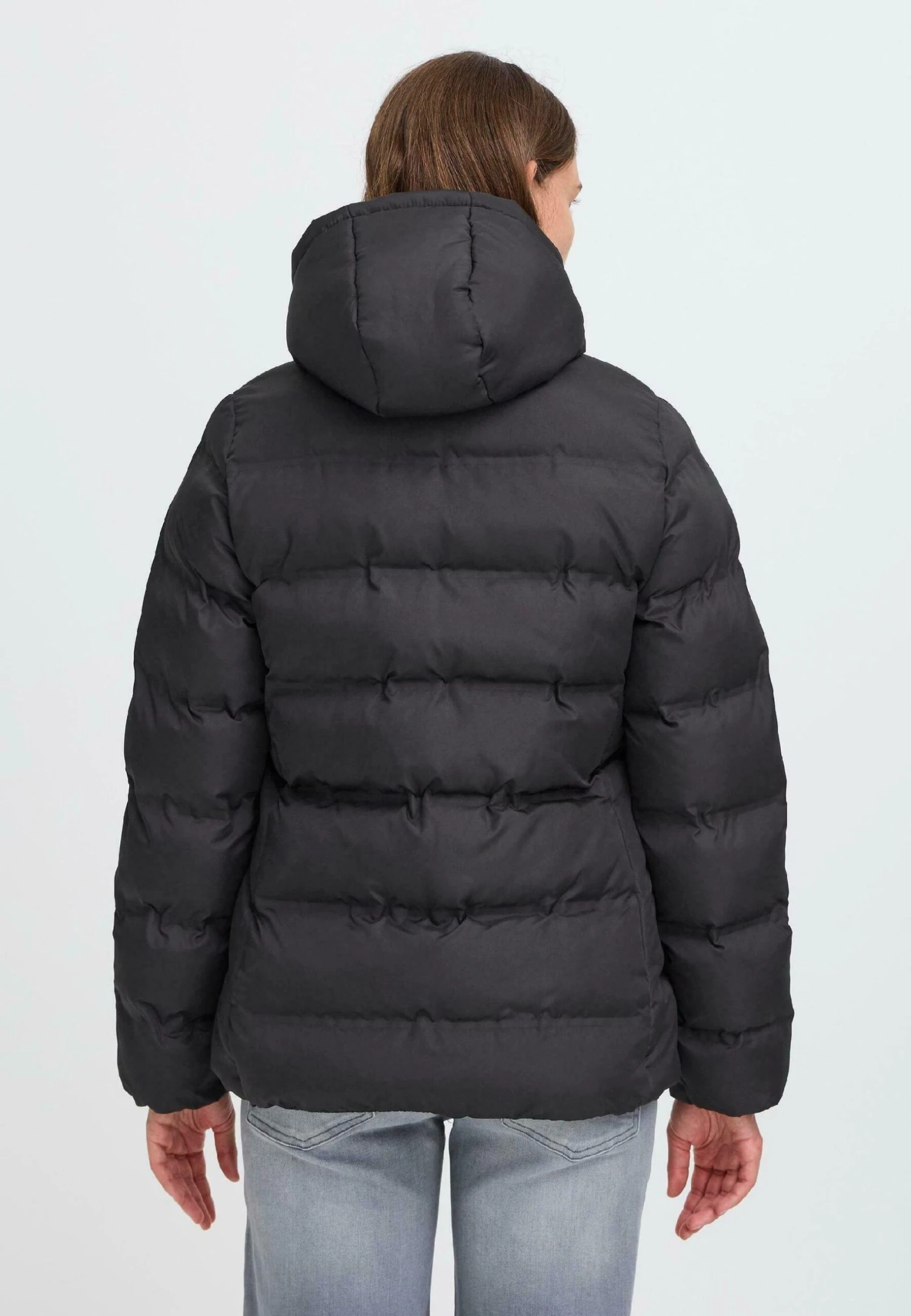 OXMO OXMARIELLA - Winter Jacket - True Black 3 OXMO OXMARIELLA - Winter Jacket - True Black - Image 3