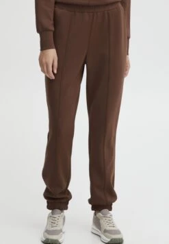 OXMO OXPEARL REGULAR FIT - Tracksuit Bottoms - Brunette