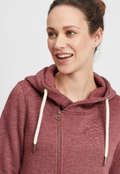 OXMO OXVicky - Zip-up Sweatshirt - Wine R Mel 13 OXMO OXVicky - Zip-up Sweatshirt - Wine R Mel -OXMO Store 6ea05e52a46a459cbe945ae10de6d59a