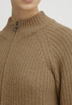 OXMO OXSAL - Cardigan - Tannin Melange -OXMO Store 6ebf343b1b2444dea0a843721a9eb3c8