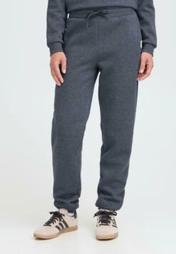 OXMO OXKAREN - Tracksuit Bottoms - Total Eclipse Melange