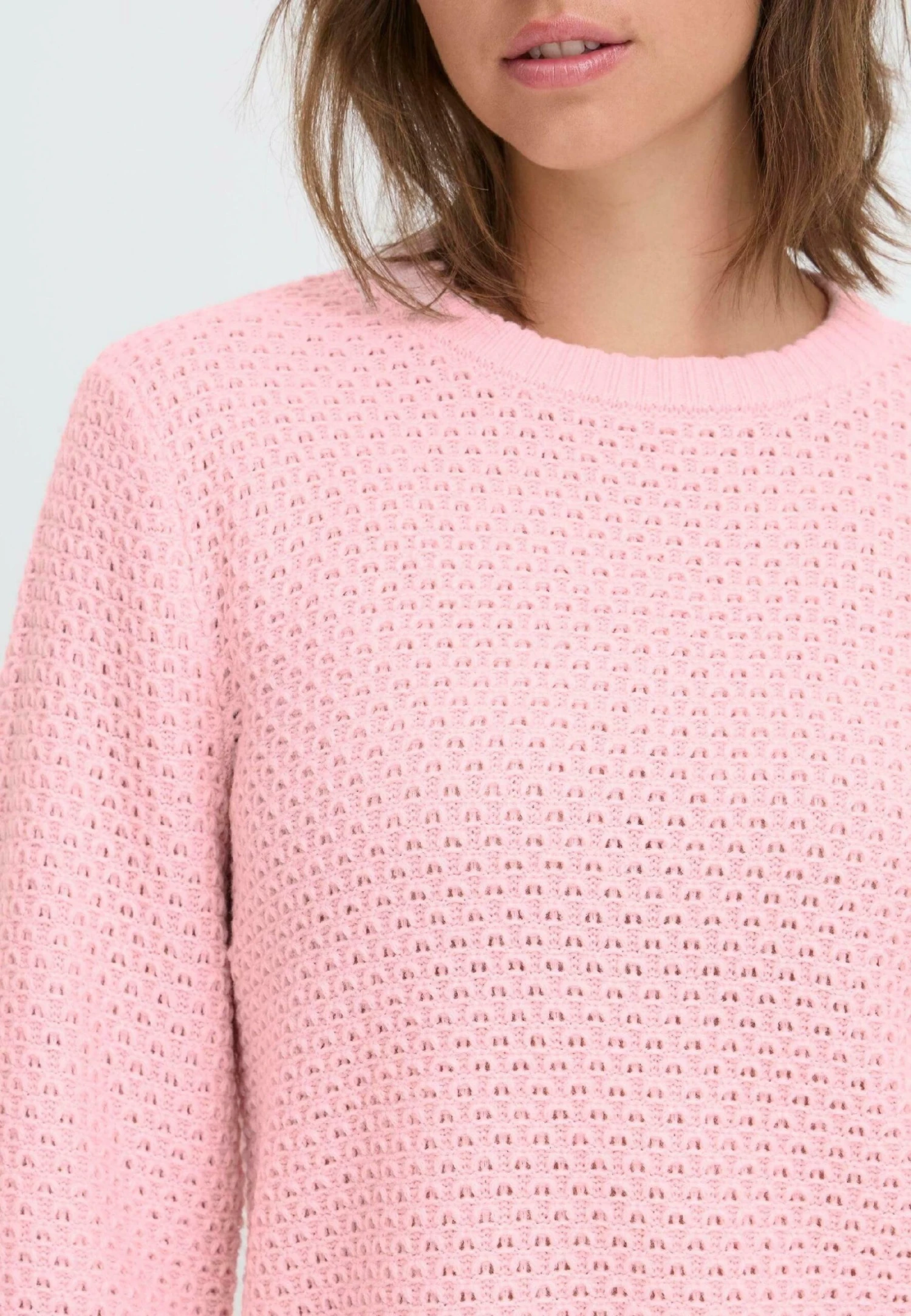 OXMO BMMNELLY - Jumper - Parfait Pink 4 OXMO BMMNELLY - Jumper - Parfait Pink - Image 4