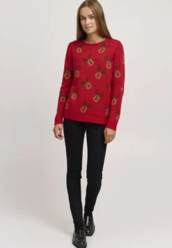 OXMO OXChristel - Jumper - Chinese Red 10 OXMO OXChristel - Jumper - Chinese Red -OXMO Store 702a9bddb0464a59b8870ca144eb28c4