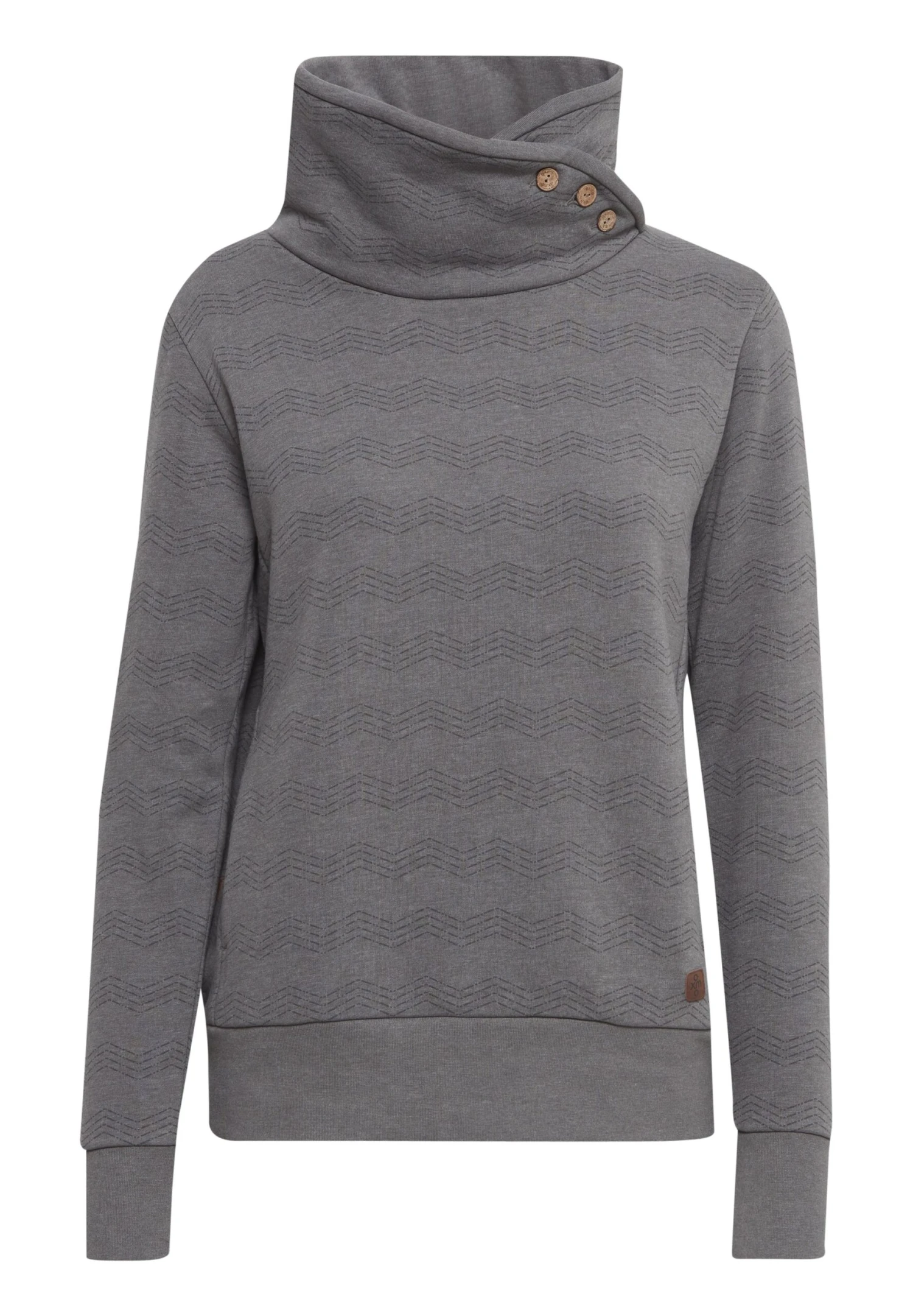 OXMO OXVERNITA - Sweatshirt - Oyster Grey Melange 7 OXMO OXVERNITA - Sweatshirt - Oyster Grey Melange - Image 7