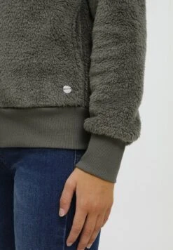 OXMO OXANNEKA TEDDY - Fleece Jacket - Grey 14 OXMO OXANNEKA TEDDY - Fleece Jacket - Grey -OXMO Store 7162a6735c384189bcde0bdf2f715c61