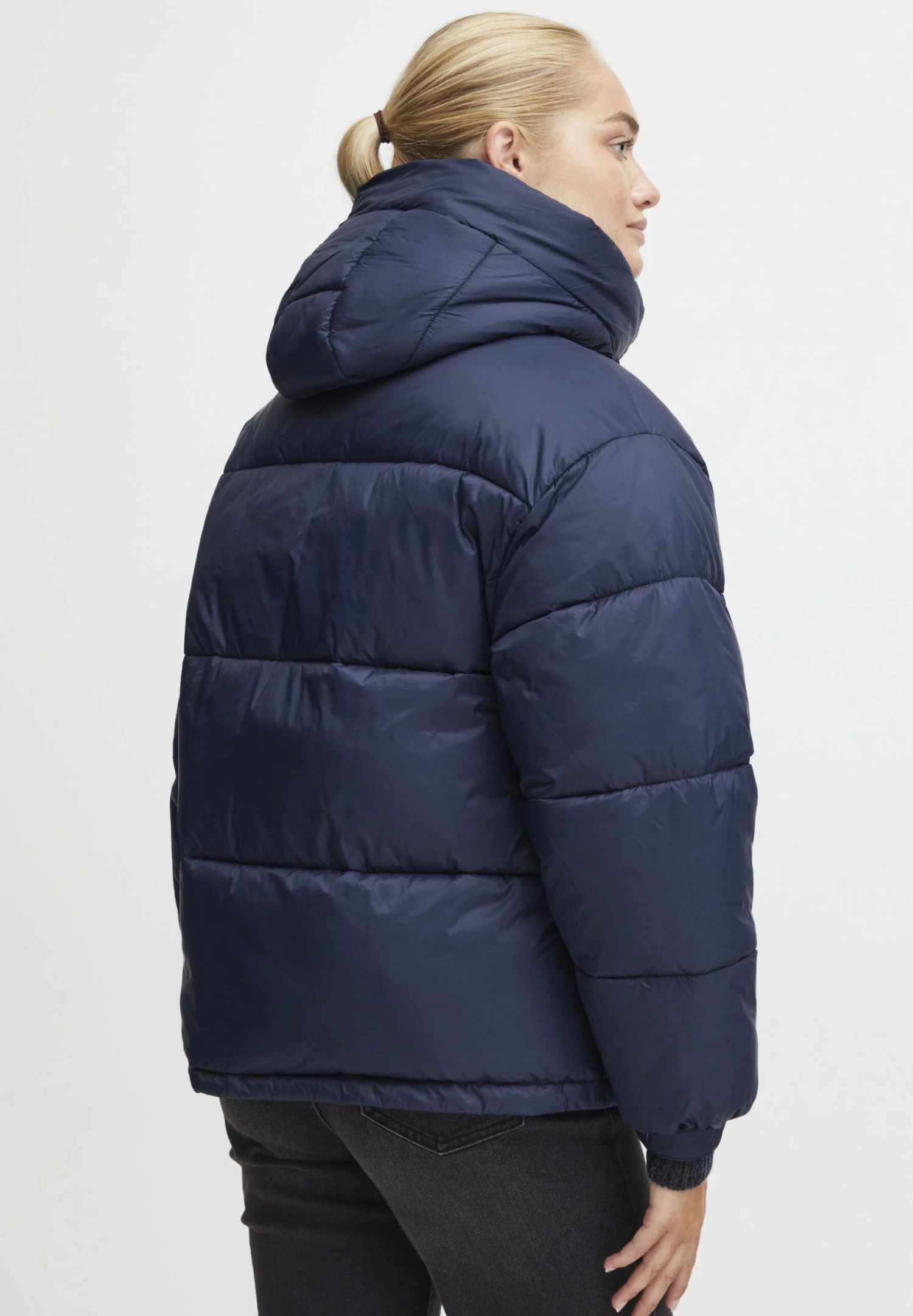 OXMO OXJoyce - Winter Jacket - Total Eclipse 3 OXMO OXJoyce - Winter Jacket - Total Eclipse - Image 3