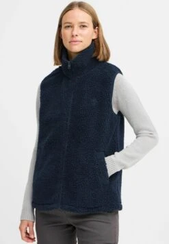 OXMO OXTINNE TEDDY - Waistcoat - Total Eclipse