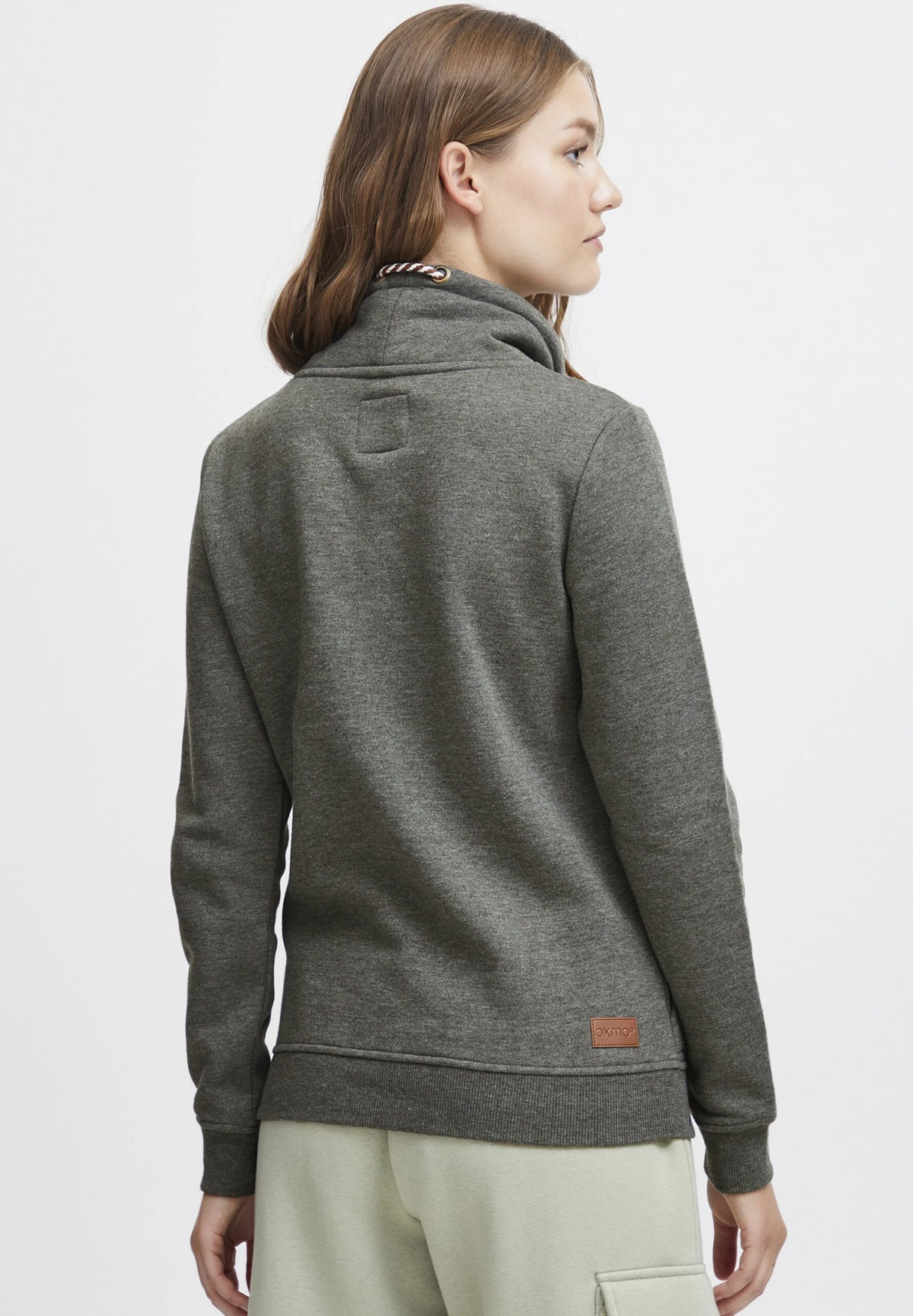 OXMO OXVimpa - Sweatshirt - Climbing Ivy Melange 3 OXMO OXVimpa - Sweatshirt - Climbing Ivy Melange - Image 3