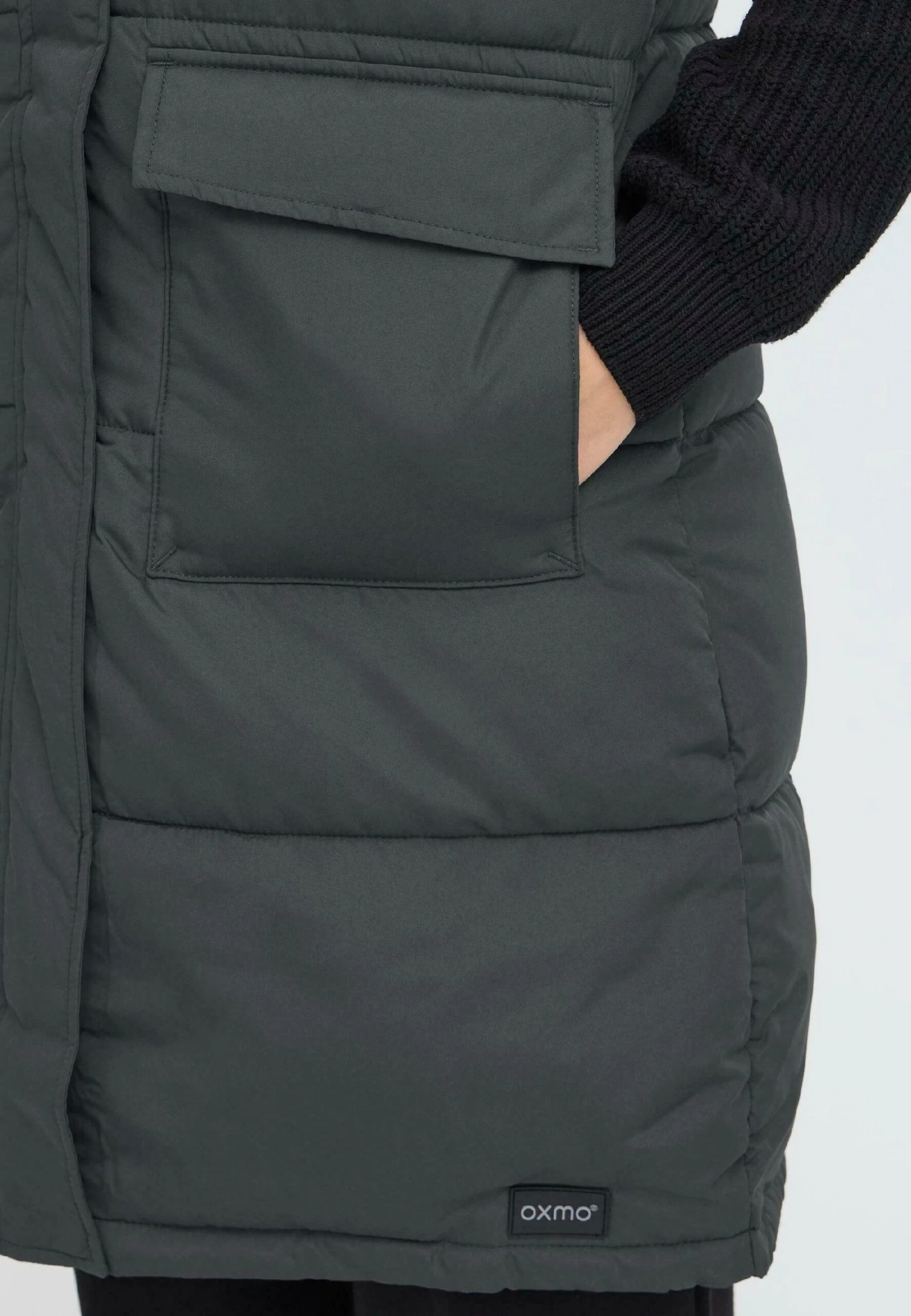 OXMO OXMINNA - Waistcoat - Forged Iron 5 OXMO OXMINNA - Waistcoat - Forged Iron - Image 5