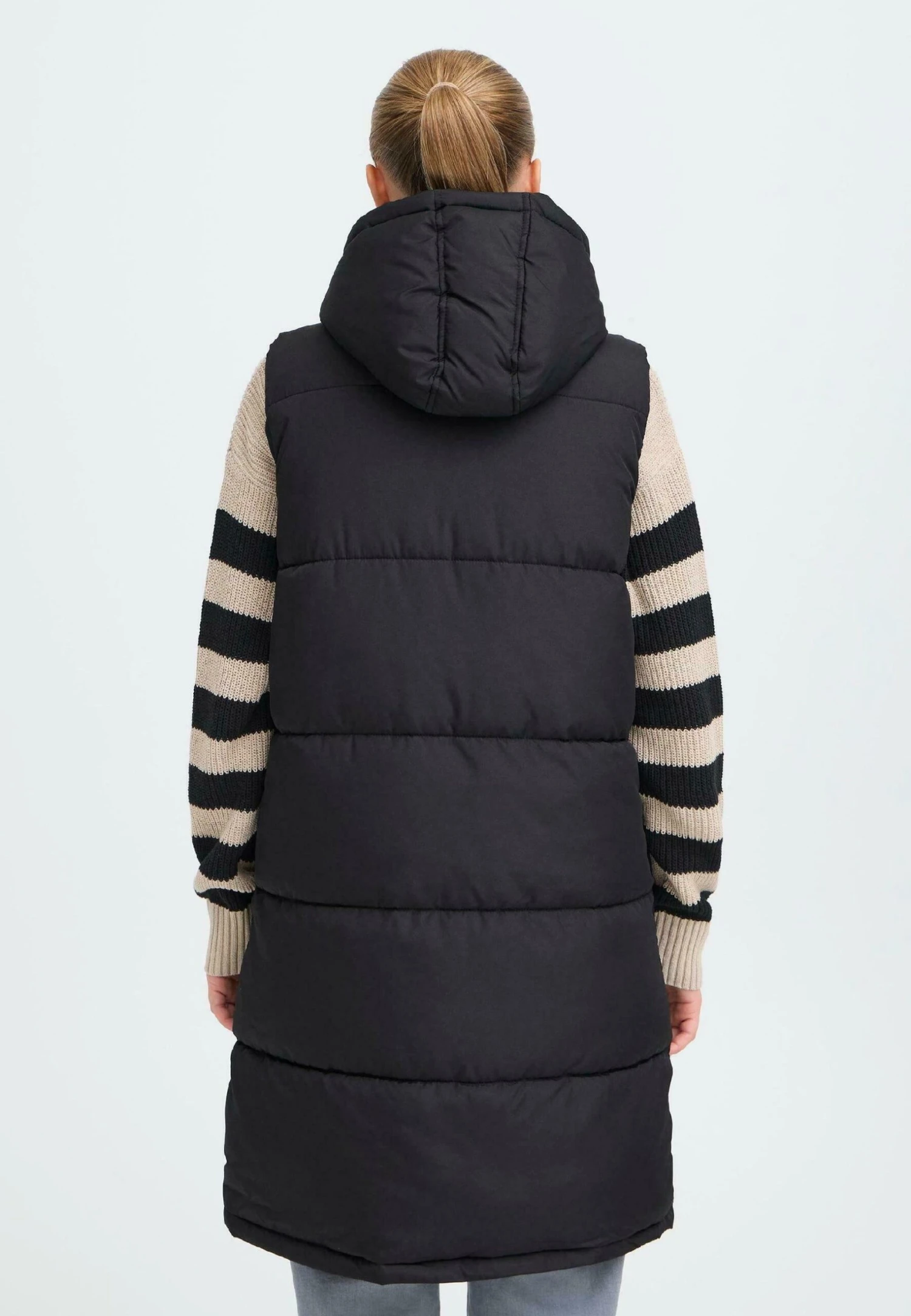 OXMO OXMINNA - Waistcoat - Black 3 OXMO OXMINNA - Waistcoat - Black - Image 3