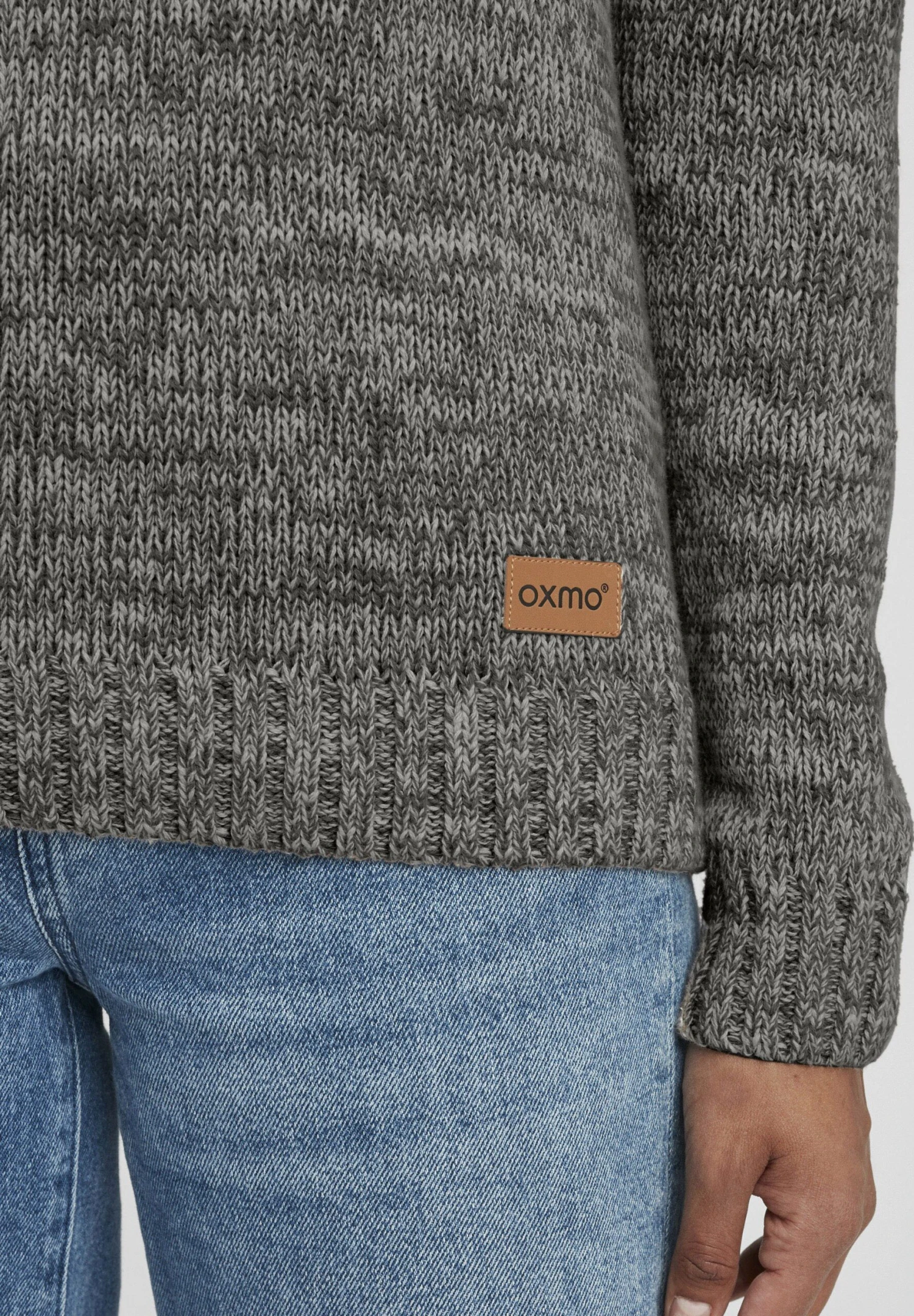 OXMO OXPHILIA - Jumper - Dark Grey 5 OXMO OXPHILIA - Jumper - Dark Grey - Image 5