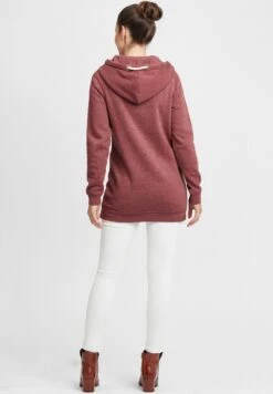 OXMO OXVicky - Zip-up Sweatshirt - Wine R Mel 12 OXMO OXVicky - Zip-up Sweatshirt - Wine R Mel -OXMO Store 74b5bd1d560a466d87aad45dea6b656a