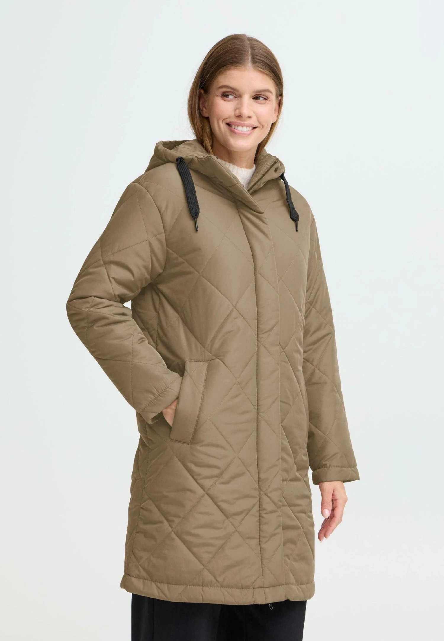 OXMO BMMBELIS - Light Jacket - Walnut 1 OXMO BMMBELIS - Light Jacket - Walnut