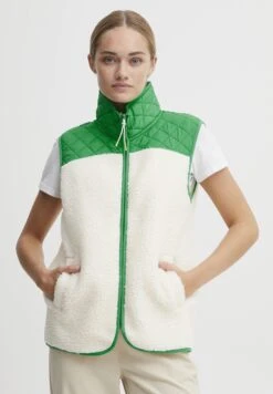 OXMO OXBETTY - Waistcoat - Mint Mix