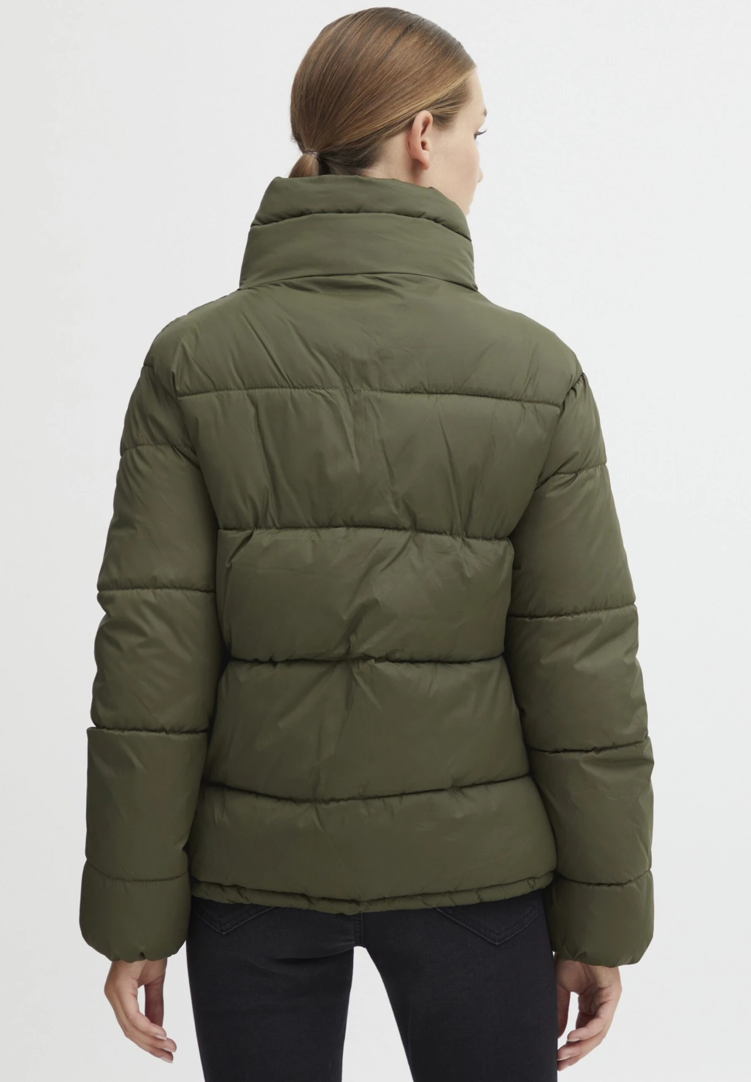 OXMO OXBODILA - Winter Jacket - Olive Night 3 OXMO OXBODILA - Winter Jacket - Olive Night - Image 3