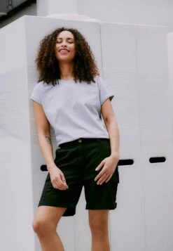 OXMO OXCODA - Basic T-shirt - White Lgm