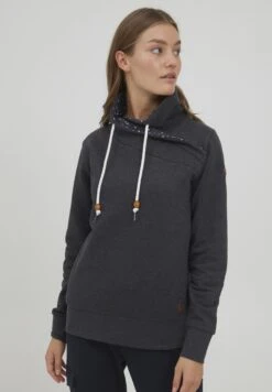 OXMO OXUDINE - Sweatshirt - Dark Grey Melange