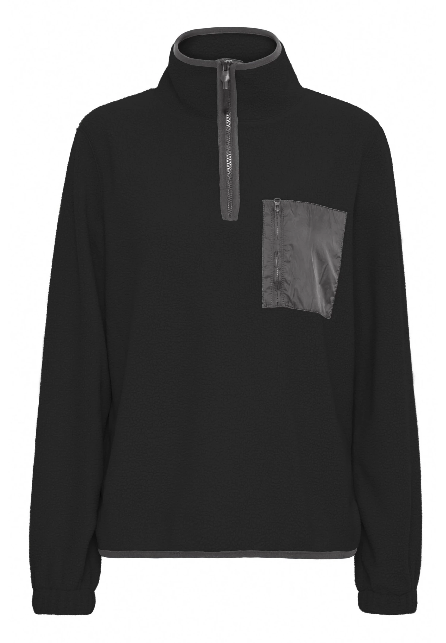 OXMO OXPIALA - Fleece Jumper - Black 6 OXMO OXPIALA - Fleece Jumper - Black - Image 6
