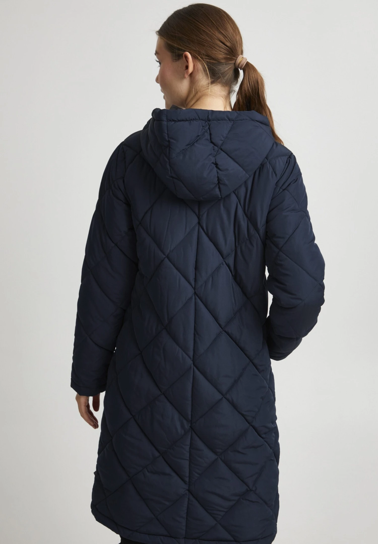 OXMO OXStanca - Winter Coat - Dark Blue 3 OXMO OXStanca - Winter Coat - Dark Blue - Image 3