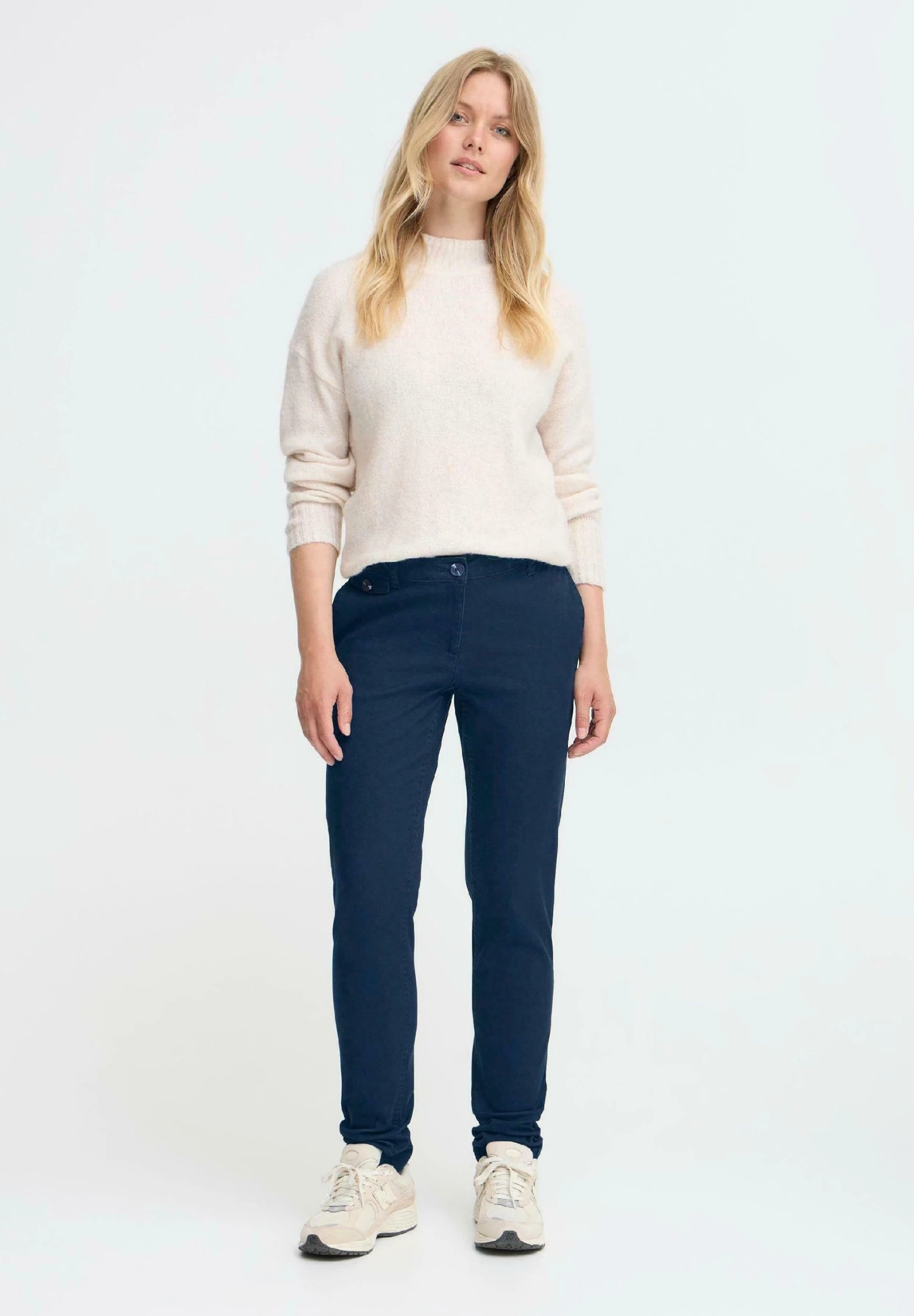 OXMO OXIBEN - Chinos - Dress Blues 2 OXMO OXIBEN - Chinos - Dress Blues - Image 2