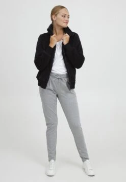 OXMO OXANNEKA TEDDY - Fleece Jacket - Black 11 OXMO OXANNEKA TEDDY - Fleece Jacket - Black -OXMO Store 77b198ed6d704e3691eca349ecc09438