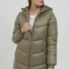 OXMO OXTABATA - Winter Coat - Dusty Olive