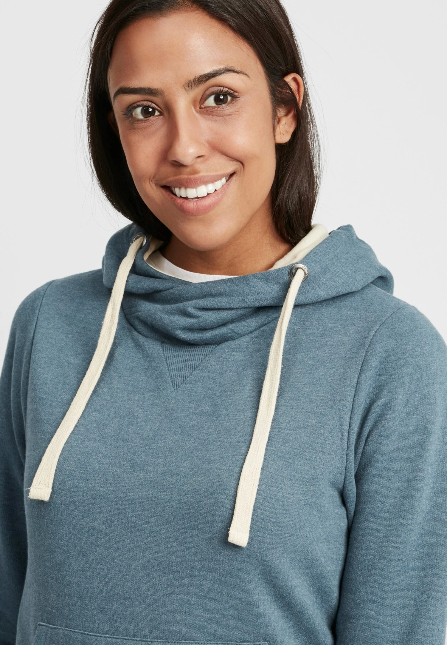 OXMO OXJenny - Hoodie - Ensign Blue 4 OXMO OXJenny - Hoodie - Ensign Blue - Image 4